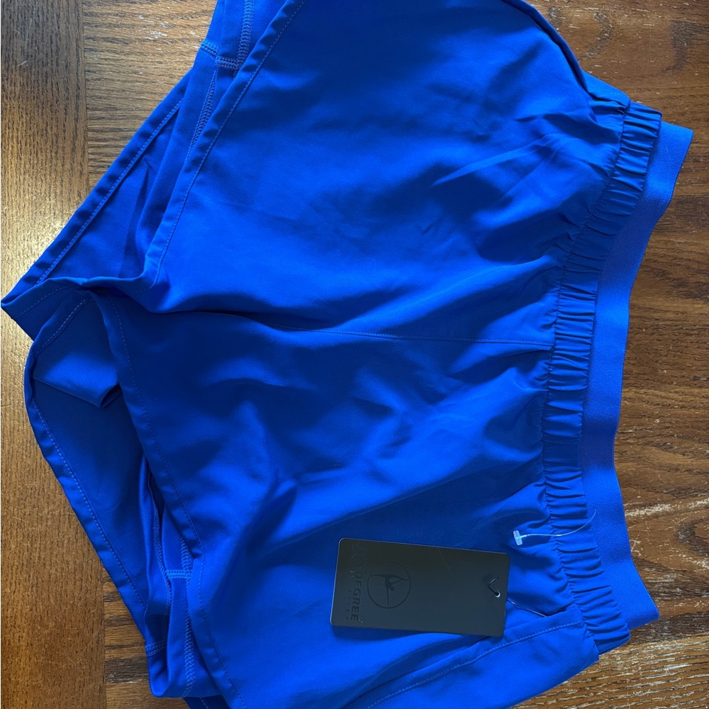 90 Degree Vibrant Blue Athletic Shorts